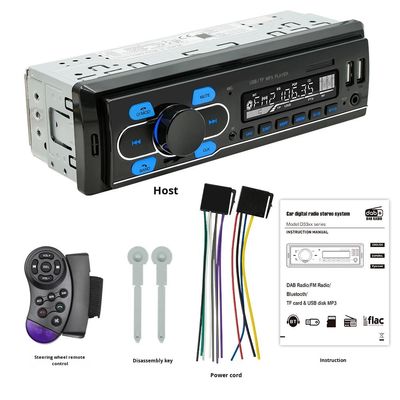 Creatall 12V Single-Cylinder Car MP3 Player Lossless Music for Bluetooth USB Card Reader DAB Radio Car Charger Special Clearance