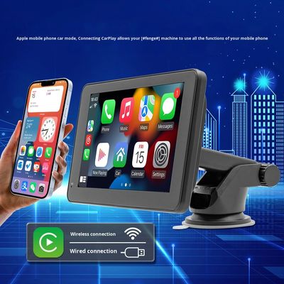 Creatall 7 اینچ پلیر MP5 قابل حمل خودرو برای بلوتوث دست های بدون سیم / بی سیم CarPlay و اندروید استریو آڈیو WAV MP3
