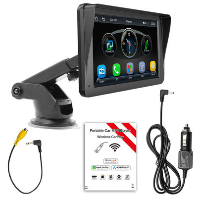 Creatall 7-Inch Portable Car MP5 Player with for Bluetooth HD Large Screen Wireless CarPlay Navigation Dashboard USB Connection