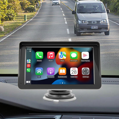 Creatall 7 اینچ ناوبری قابل حمل ماشین عقب به عقب بی سیم برای بلوتوث MP5 HD اتصال USB Carplay Cross-Border