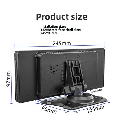 Creatall Cross-Border صفحه نمایش ال سی دی بزرگ 10.26 اینچی Carplay ناوبری با کیفیت بالا تصویر معکوس اتصال USB پخش کننده بلوتوث