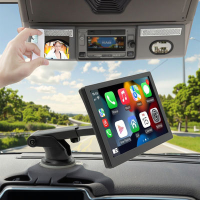 Creatall 9 اینچ قابل حمل HD MP5 پلیر صفحه نمایش بزرگ سیم کشی / بی سیم Carplay برای بلوتوث داشبورد 1 سال