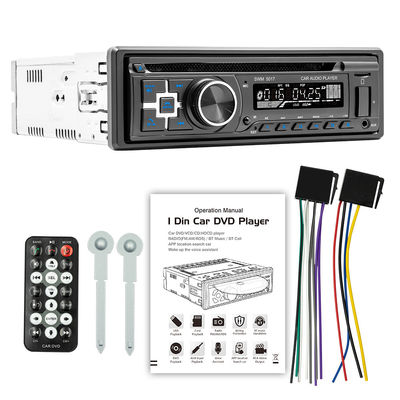 Creatall Single-Dash Dashboard Car for DVD Player for Bluetooth HD Music FM Radio MP3 USB Hands-Free Car Card Slot