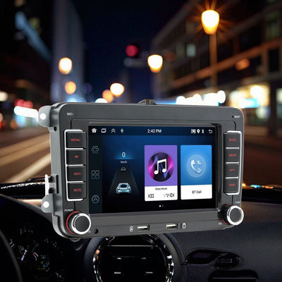 Creatall 7 اینچ اندروید GPS ناوبری ماشین HD صفحه نمایش بزرگ برای بلوتوث CarPlay دوربین عقب ساز سازگار با فولکس واگن USB