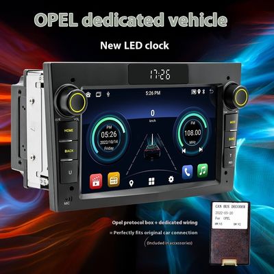Creatall 7-Inch HD Screen اندروید سیستم ناوبری GPS خودرو سازگار Opel Smart برای BT بی سیم CarPlay داشبورد USB