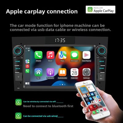 Creatall 7-Inch HD Screen اندروید سیستم ناوبری GPS خودرو سازگار Opel Smart برای BT بی سیم CarPlay داشبورد USB