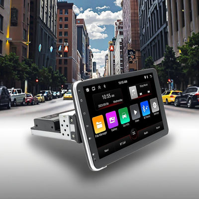 Creatall 10.1 اینچ کنترل مرکزی خودرو اندروید GPS ناوبری واحد CarPlay برای BT USB صفحه نمایش 360 درجه چرخان سر واحد