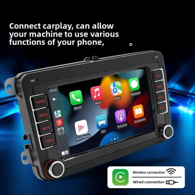 Creatall برای فولکس واگن 7 اینچی اندروید ناوبری GPS Carplay داشبورد کنترل مرکزی بی‌سیم دستگاه همه‌کاره 1 ساله