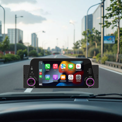 Creatall تک سیلندر 5 اینچی هوشمند برای پخش کننده MP5 خودرو با بلوتوث، CarPlay/Auto ناوبری داشبورد، اتصال معکوس