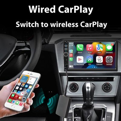آداپتور بی‌سیم CarPlay Creatall، جعبه اتصال خودرو با قابلیت اتصال به اندروید، تبدیل سیمی به بی‌سیم برای ارتقا