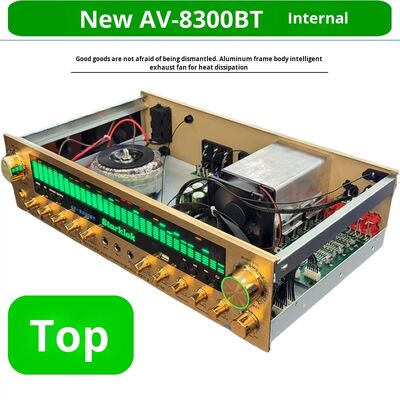 2000W 6 (5.1) Channel Home Amplifier with Plastic Metal Aluminum Alloy Construction