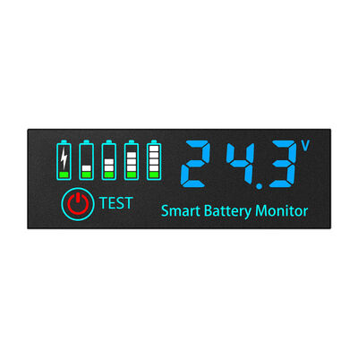 Smart Power Display Board-DC 7-55V Universal Voltage Calibration for Lead-Acid and Ternary Lithium Batteries