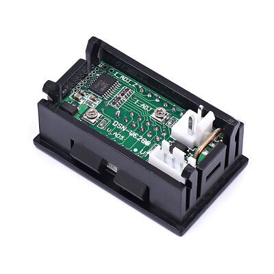 Mini Digital Panel Meter Tester 100V 10A Dual LED & LCD Display Volt & Current Voltage Detector for DC