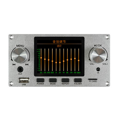 2.8 Inch TFT Color Screen Bluetooth Lossless Audio Player Decoder Board ABS Material Supporting I2S Digital Audio Output