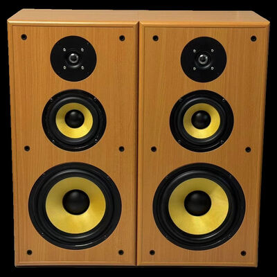 Cyclone No. 8 8-inch High-Fidelity HiFi Bookshelf Speaker RGB LED Battery-Powered Audio Karaoke for Home Theatre
