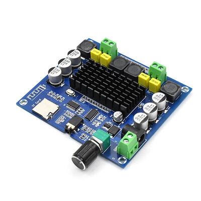 TPA3116 Dual-Channel 2*100W High-Power  Digital Amplifier Board Module HIFI High-Definition TF Card Input ICs Product