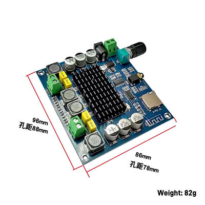 TPA3116 Dual-Channel 2*100W High-Power  Digital Amplifier Board Module HIFI High-Definition TF Card Input ICs Product