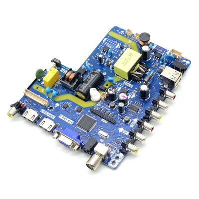 T.R617.816 2AV کانکتورهای جهانی صفحه اصلی تلویزیون LCD LED برای 42 اینچ