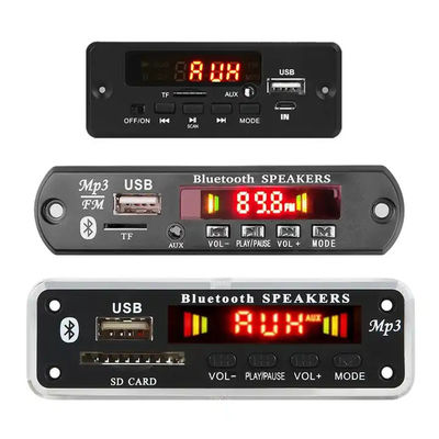 MP3 Player USB Module BT 5.0 MP3 Decoder Board FM AUX تقویت کننده قدرت ضبط رادیو