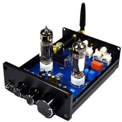 تقویت کننده لوله ای HIFI صوتی 6J5 QCC3034 برای BT 5.1 تقویت کننده خانه بی سیم با تنظیم پیش افزوده باس و تربل