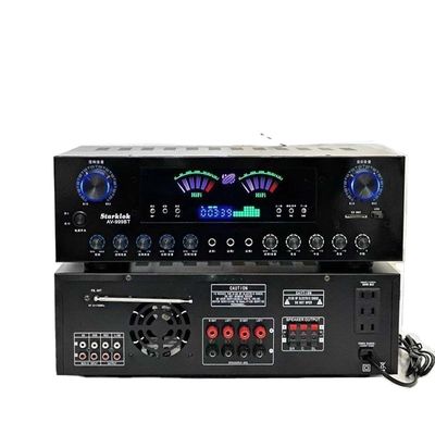 AV-9388BT/AV-999BT 2200W/1200W حرفه ای 7 کانال BT تقویت کننده بی سیم با کیفیت بالا سینمای خانگی 7.1 سیستم بلندگو فلزی