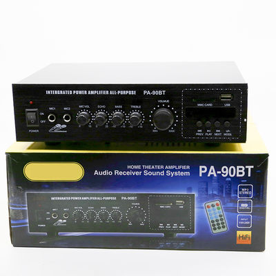 PA-90BT 120W حرفه ای صوتی BT تقویت کننده بی سیم قدرت بالا بلندگو سقف خانه پخش عمومی ولتاژ ثابت فلزی