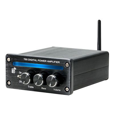 2.0 کانال 2*100 وات بلوتوث 5.0 نور RGB قابل تنظیم تریبل باس آمپلی فایر خطی پرقدرت استریو دیجیتال جدید خانگی مینی های فای