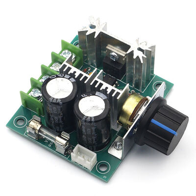 ماژول تنظیم کننده سرعت PWM 10A 50V منبع تغذیه ماژول منبع تغذیه DC 12V 24V 30V 40V 13KHZ قطعات ژنراتور تنظیم کننده