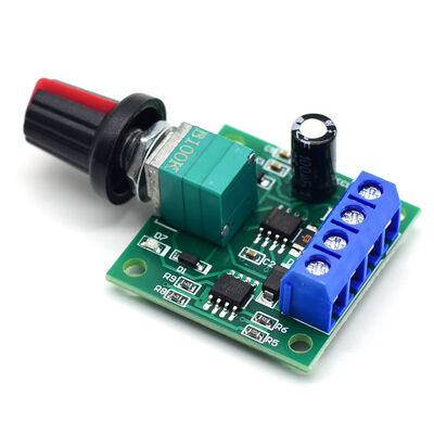 1.8V 3V 5V 6V 12V PWM DC Motor Governor 2A سرعت تنظیم کننده سوئیچ 1803BK قطعات و لوازم جانبی ژنراتور