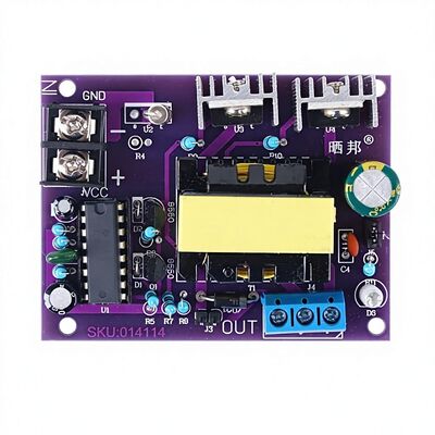 100W فرکانس بالا Square Wave Inverter صفحه اصلی 24V DC 110/220V AC Boost Converter Module منبع برق کامپکت AC-DC