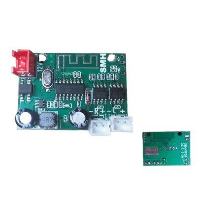 12V Dual CH 3-5W BT Wireless Audio Circuit Board SMH Power Amplifier Module with Subwoofer Function for Receivers & Amplifiers